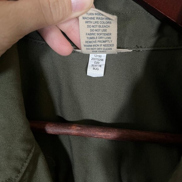 Duluth Trading Fire Hose Crop Work Coveralls - Women's Size XL - Green - Picture 4 of 10